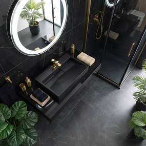 UMYWALKA KONGLOMERATOWA NABLATOWA GOYA BLACK MAT 70CM