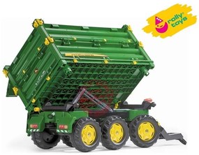 Rolly toys przyczepa wywrotka rolly multi john deere 3 osiowa