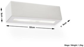 Ceramiczny kinkiet nad obraz 3X E709 L9-T17
