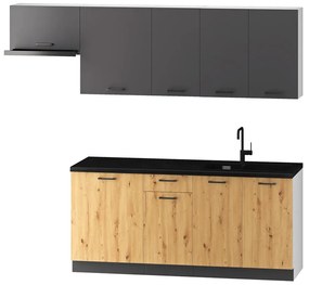 Komplet mebli kuchennych 1,8 x 2,4 m H2-G69