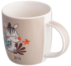 Altom Kubek porcelanowy Zebra, 300  ml