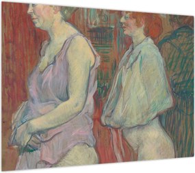 Obraz - Henri de Toulouse-Lautrec, Rue des Moulins, reprodukcje (70x50 cm)
