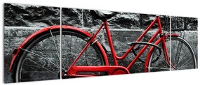 Obraz - Zabytkowy rower (170x50 cm)