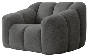 Szary fotel Shell – Miuform