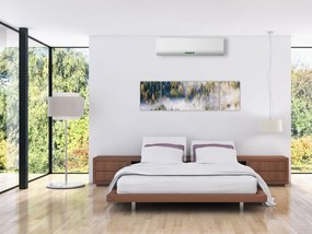 Obraz drzew we mgle (170x50 cm)