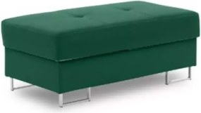 Pufa Stilo z pojemnikiem na przechowywanie – elegancka tapicerowana pufa do salonu i sypialni, tkanina Kronos