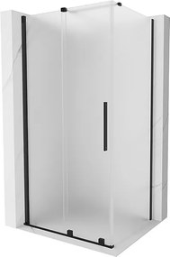 Mexen Velar kabina prysznicowa rozsuwana 110 x 80 cm, szron, czarna - 871-110-080-31-70