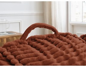 Ceglasty sztruksowy worek do siedzenia Socrate – Bobochic Paris