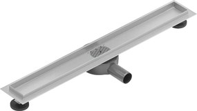 Mexen Flat 360° korpus do odpływu liniowego obrotowy 60 cm, inox - 1040060