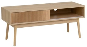 Szafka pod TV w naturalnym kolorze 115x48x40 cm Naroa – Casa Selección