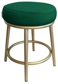 Taboret Ben noga metalowa złota MG25