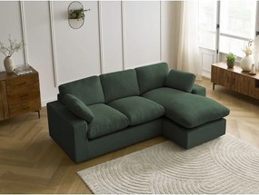 Zielony sztruksowy narożnik Belair – Bobochic Paris