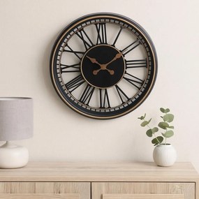 Zegar ścienny z cyframi rzymskimi TIDLO, Ø 50 cm