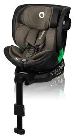 Lionelo - Fotelik obrotowy HARMONY i-Size 40-150 cm czarno-oliwkowy