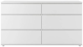 Biała niska komoda 153x84 cm Nova – Tvilum