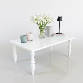 Stolik kawowy, biały