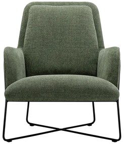 Zielony fotel Oliver – Sits