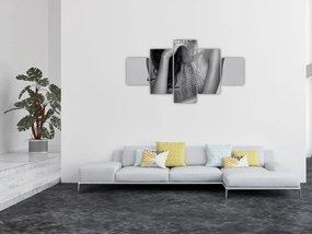 Obraz - Siedząca kobieta (125x70 cm)