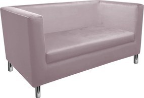 Sofa Monaco : Kolor nogi - Chrom, Kolor tkaniny - VELVET - MG55, Typ tkaniny - Velvet, Wysokość nogi - 15 cm