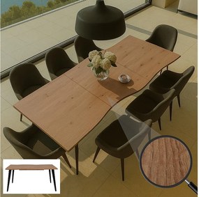 Stół do jadalni MCW-O60, wygląd orzechowy