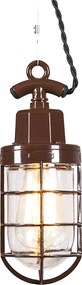 Lampa wisząca Port brązowa