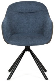 Zestaw krzeseł obiadowych z mechanizmem powrotnymDCH-Y1143 BLUE2, 2 szt.