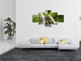 Obraz - Wodospad, Wind River Valley (125x70 cm)