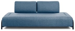 Niebieska sofa z podłokietnikami Kave Home Compo
