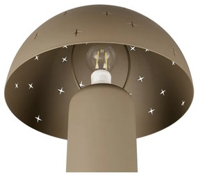 Brązowa lampa stołowa (wys. 32,5 cm) Seta – Trio