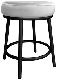 Taboret Ben noga metalowa czarna MG39