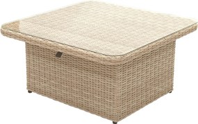 Zestaw rattanowy MALIBU dla 6 osób (cappuccino)