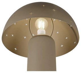 Brązowa lampa stołowa (wys. 32,5 cm) Seta – Trio