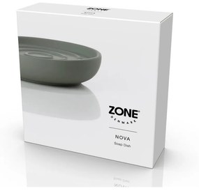 Zielona porcelanowa mydelniczka Nova – Zone