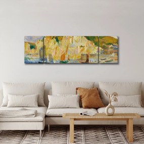 Obraz - Auguste Renoir, Sea and Cliffs, reprodukcje (170x50 cm)