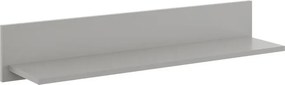 Szara minimalistyczna półka na ścianę H0-P80