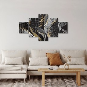 Obraz - Złota dżungla (125x70 cm)