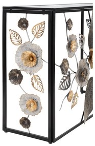 Czarna konsola 42x112 cm Glam Dark – Mauro Ferretti