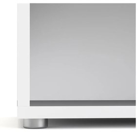 Biały regał modułowy 89x222 cm Prima – Tvilum