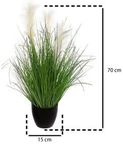 Sztuczna trawa w doniczce, 70 cm
