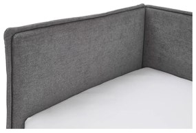 Szare łóżko dziecięce ze schowkiem 120x200 cm Fun – Meise Möbel