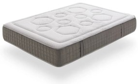 Twardy/średnio twardy piankowy dwustronny materac termoregulacyjny 140x200 cm HEXAFLEX GEL – Moonia