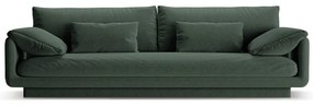 Ciemnozielona sofa 250 cm Torino – Micadoni Home