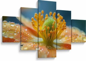 Obraz - Szczegół kwiatu (125x70 cm)