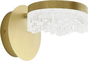 Lampa ścienna LED/4W/230V złota