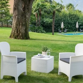 I.P.A.E-Progarden Zestaw ogrodowy TREE, 3-częściowy, biała