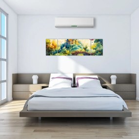 Obraz - Baśniowy zamek (170x50 cm)
