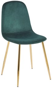 Aksamitne krzeso Golden Teok