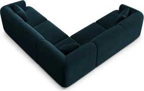 Morski aksamitny narożnik Campi – Cosmopolitan Design