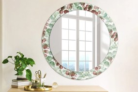 Lustro dekoracyjne okrągłe Eucaliptus