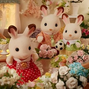 Rodzina "czekoladowych" królików SylvanianFamilies, nowa
